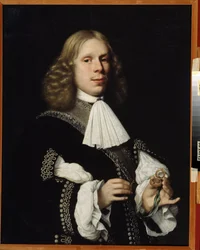 Portret van de burgemeester van Haarlem