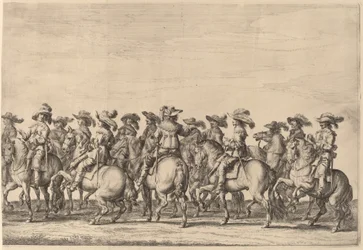 Intocht van Maria de Medici in Amsterdam [plaat 3 van 6]