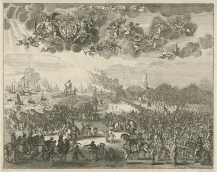 Vertrek van Karel II uit Scheveningen naar Engeland, 1660