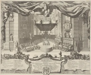 Gezicht in de Sint-Pietersbasiliek