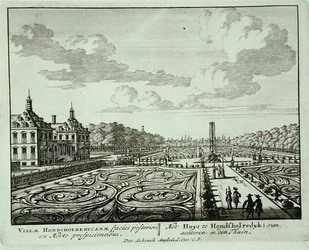 De tuin bij Honsholredyk, uit 