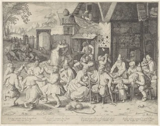Brassende bedelaars