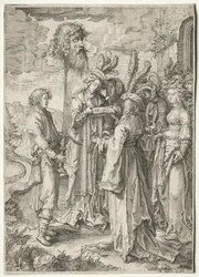 David met het Hoofd van Goliath