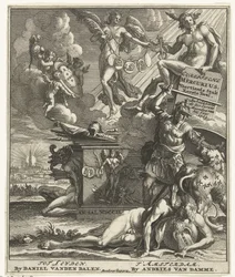 Titelpagina voor: Europische Mercurius Veertiende Stuk Eerste Deel, 1703