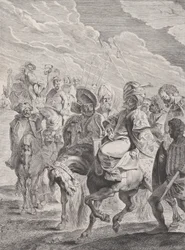 Een Turkse prins te paard, ca. 1620-25