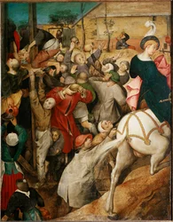 De wijn van Sint Maarten (detail)