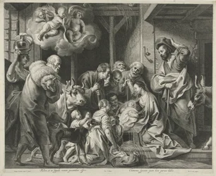 Aanbidding door de herders