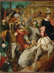 Sint-Maarten (schilderij op doek)