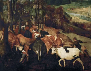 De terugkeer van de kudde (schilderij)