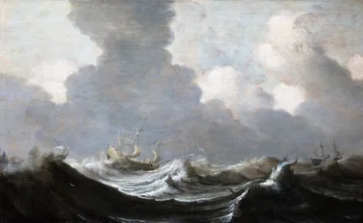Vier Schepen Voor de Wind, 1630