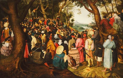 Sint Johannes de Doper predikend in de Wildernis, ca. 1633-50