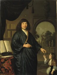 Portret van een heer