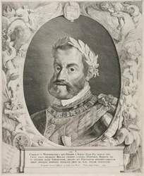 Portret van keizer Karel V