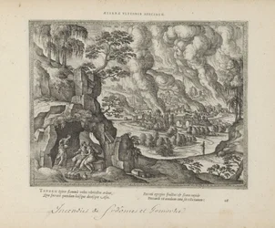 Vernietiging van Sodom en Gomorra / Lot en zijn dochters