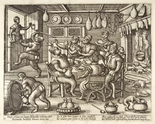 De Vette Keuken, uitgegeven ca. 1585