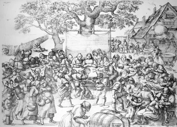 Het Bruiloftsfeest, 1560