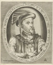 Portret van Filips II, koning van Spanje (Portretten van heersers)