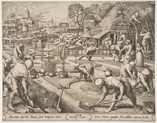 Lente uit De seizoenen, 1570