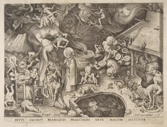 Sint-Jacobus en de tovenaar Hermogenes