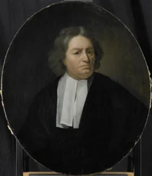 Portret van Jan van der Burgh, directeur van de Rotterdamse kamer van de VOC, gekozen in 1649