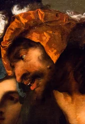De betaling van tribuut, ca. 1650/60 (Olieverf op doek)
