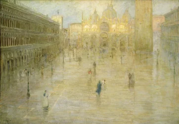 Het Piazza San Marco Venetië