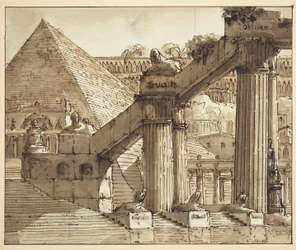 Egyptisch Decorontwerp