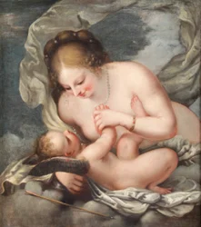 Venus en Cupido