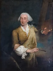Italiaans: Portret van Francesco Guardi Portret van Francesco Guardi