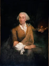 Portret van de schilder Francesco Guardi (1712-1793) op 52-jarige leeftijd