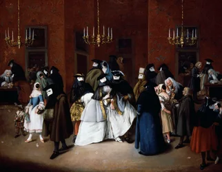 Het Ridotto van Venetië, ca. 1750