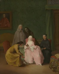 Het Bezoek, 1746