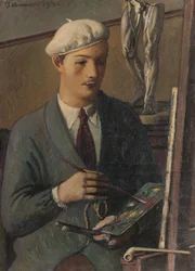 Portret van een jonge schilder, 1932