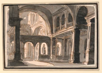 Decorontwerp, kerkinterieur