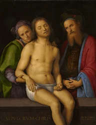 Dode Christus met Jozef van Arimathea en Nicodemus