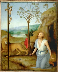 Hiëronymus in de woestijn (schilderij)