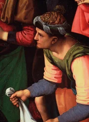 De Kruisafneming of Rouw om de Dood van Christus (detail)