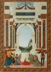 Het Genezende Wonder van Sint Bernardus, ca. 1473