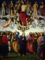 De Hemelvaart van Christus (detail)