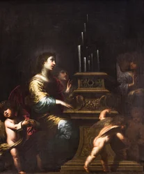 Heilige Cecilia,1660 (olieverf op doek)