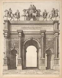 Boog van Septimius Severus te Rome