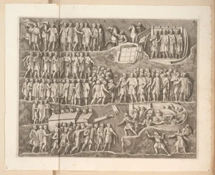 Reliëfs op de Boog van Septimius Severus te Rome