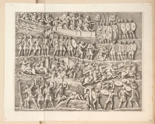 Reliëfs op de Boog van Septimius Severus te Rome
