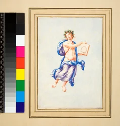 Mannelijke figuur zwevend