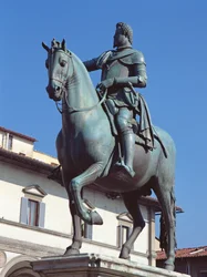Monument voor Ferdinando I de Medici, Piazza della SS Annunziata, Florence, ca. 1602-08