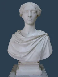 Portretbuste van Gravin Tatyana Stroganova, 1853
