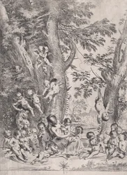 De tuin van liefdadigheid, ca. 1631-1637