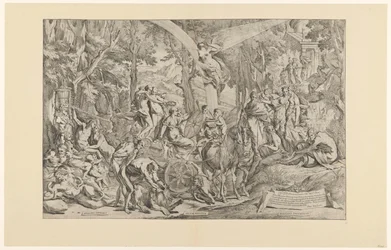Triomf van de schilderkunst op de Parnassus