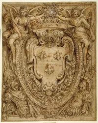 Wapens van Don Taddeo Barberini, Prins van Palestrina
