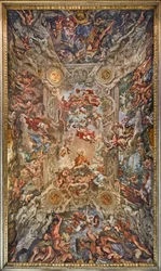 De triomf van de goddelijke voorzienigheid en de vervulling van haar doeleinden onder paus Urbanus VIII, 1632-1639